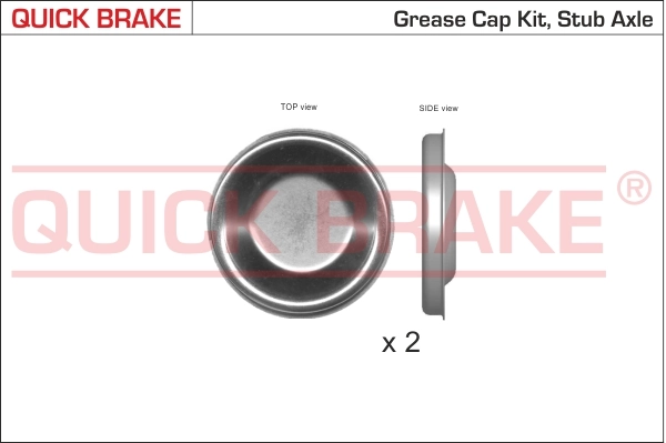 Cap, wheel bearing